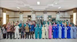 Pj Walikota Sabang, Reza Fahlevi bersama pengurus PKK Kota Sabang