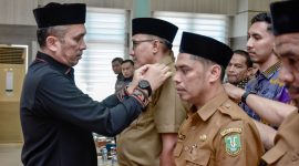 Pj Walikota Sabang, Reza Fahlevi melantik 13 keuchik