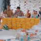Pj Walikota Sabang, Reza Fahlevi meninjau gudang beras untuk memastikan ketersediaan bahan makanan pokok itu