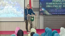 Pj Walikota Sabang, saat membuka HKG PKK