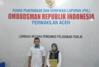 Salah seorang ASN Bireuen, melapor ke Ombudsman RI Perwakilan Aceh, Senin (15/1)