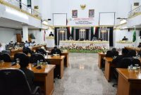 Rapat Paripurna Penutupan Masa Sidang I Tahun Sidang 2023-2024 (Humas DPRK Sabang)