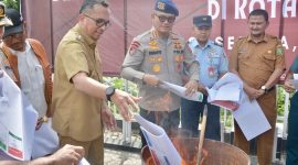 PJ Walikota Sabang Hadiri Pelepasan Logistik Pemilu
