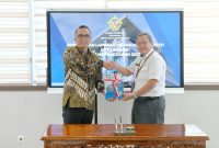 Penyerahan laporan keuangan dari Pemko Sabang kepada BPK RI (06/03)