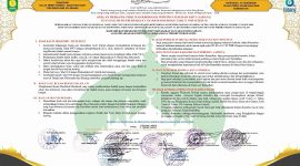 Selebaran seruan bersama yang diterbitkan Pemko Sabang dan Forkopimda