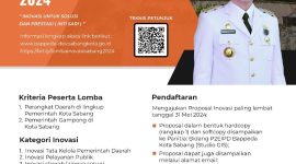  Lomba Inovasi Daerah 2024 Sabang