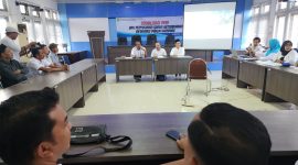 Diskusi kegiatanPembentukan PPID Gampong dan Qanun Keterbukaan Informasi Publik di Aula Diskominfo Sabang (05/06).