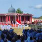 Upacara pengibaran Bendera Merah Putih oleh Paskibraka Sabang