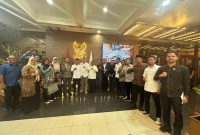 Pimpinan dan anggota DPRK Sabang saat menyampaikan aspirasi pegawai Non ASN kr Kemenpan RB di Jakarta
