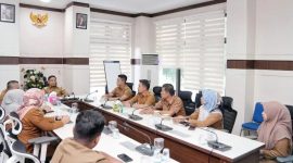 Pj. Keuchik Gampong Krueng Raya Kecamatan Sukakarya Kota sabang, M. Khalik Zulfahrul Mubaraq, S.STP., M.H., didampingi oleh Kasi Kesra Tria Mauliza, Kasi Pelayanan Muhammad Yusuf, Kaur Perancangan Zulkifli dan Staf Pemerintahan Sari Depi melakukan Silaturahmi dan Audiensi bersama Pj Wali Kota Sabang. Senin (24/2)
