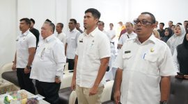 Asisten Pemerintahan, Keistimewaan Aceh dan Kesejahteraan Rakyat Sekdako Sabang Irfani menghadiri kegiatan Musrenbang RKPK Sabang Tahun 2026 Kecamatan Sukamakmue di Kantor Camat Sukamakmue Sabang, rabu (26/2)