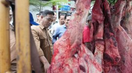 Pj Wali Kota Sabang bersama Forkopimda sidak pasar daging pada meugang puasa