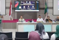 Asisten Perekonomian dan Pembangunan Sekdako Sabang Rinaldi Syahputra menghadiri kegiatan Literasi Keuangan Gerakan Nasional Cerdas Keuangan (GENCARKAN) yang dilaksanakan oleh Pt. Pegadaian Syariah Area Aceh bersama Otoritas Jasa Keuangan (OJK) Provinsi Aceh di Aula Pulau Weh Kantor Walikota Sabang, rabu (7/5).