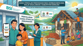 Ilustrasi Dana Stimulan Perumahan Korban Bencana Mulai Cair