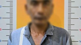 Tersangka MY diamankan tim Unit PPA Polres Bireuen,  Senin (16/3)
