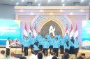 Kepala BIN RI, Jenderal (Purn) Muhammad Hendra melantik pengurus yayasan AMANAH di Ladong, Kamis (23/4)