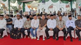Wakil Wali Kota Suradji Junus menghadiri Pembukaan Kegiatan Aceh Ramadhan Festival 2026 yang di selenggarakan di Masjid Raya Baiturrahman, Minggu (1/3/26).