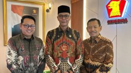 Wakil Wali Kota Sabang Drs Suradji Junus didampingi didampingi dengan Kepala Dinas Pariwisata Kota Sabang mengunjungi ke Gedung DPR RI guna bertemu dengan Bapak T. A. Khalid (Anggota DPR RI Komisi IV Fraksi Gerindra) guna membahas Pengembangan wisata dan Ifrastruktur Kota Sabang, Rabu (4/2/26).