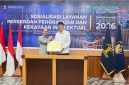 Rektor UIA Peusangan, Dr Nazaruddin MA, menandatangani MoA di bidang hukum, penelitian, pengabdian kepada masyarakat dengan Kantor Wilayah Kementerian Hukum (Kemenkum) Aceh, di Lhokseumawe, Selasa (28/4).