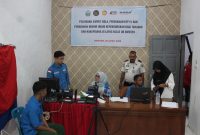 Lapas Kelas IIB Bireuen bersama Disdukcapil melaksanakan perekaman dan pemadanan NIK warga binaan, Selasa (28/4) pagi.