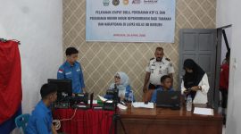 Lapas Kelas IIB Bireuen bersama Disdukcapil melaksanakan perekaman dan pemadanan NIK warga binaan, Selasa (28/4) pagi.