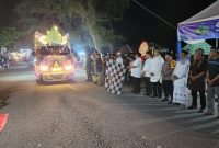 Wali Kota Sabang, Zulkifli H. Adam, bersama Wakil Wali Kota Suradji Junus menghadiri pawai takbir di Sabang Fair.