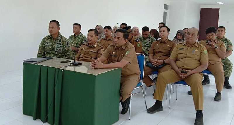 Forkopimda Sabang melakukan Virtual Meeting Bersama Wakil Panglima TNI & Pengecekan Pembangunan Koperasi Desa Gampong Cot Abeuk, Kopdes Merah Putih Cot Abeuk, Selasa (3/3/26).