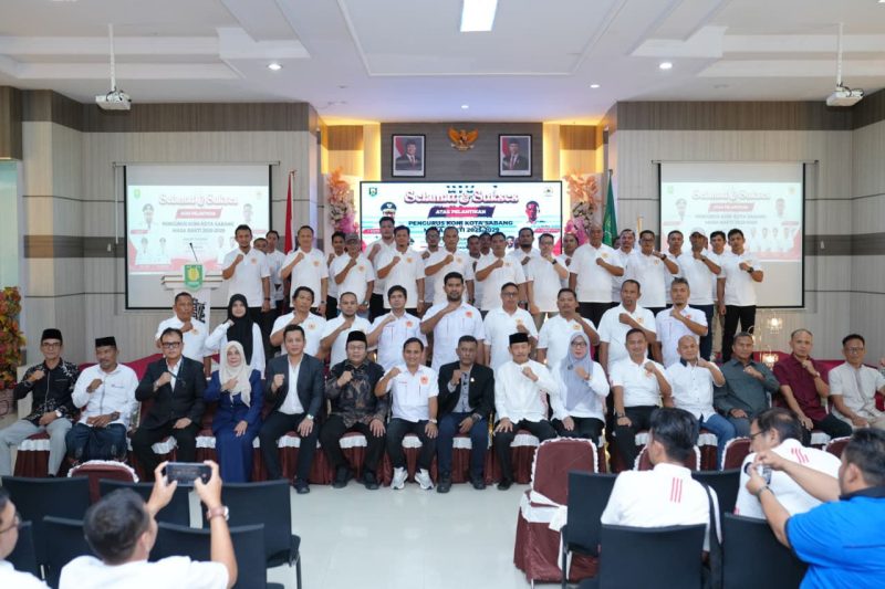 Pengurus Komite Olahraga Nasional Indonesia (KONI) Kota Sabang masa bakti 2025–2029