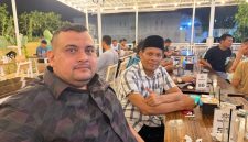 Ketua DPC PPP Bireuen, Dr Athaila M Saleh MA bersama Bendahara DPW PPP Aceh, Zubir Muhammad SE MM