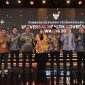 Wali Kota Sabang, Zulkifli H. Adam, menerima penghargaan pada acara Deklarasi dan Pencanangan Universal Health Coverage (UHC) serta Pemberian Penghargaan Pemerintah Daerah Tahun 2026 di Ballroom JIEXPO Kemayoran, Jakarta Pusat, Selasa (27/1).