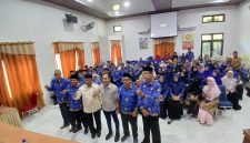 Kankemenag Bireuen menggelar sosialisasi hukum terhadap kepala madrasah, Kamis (16/4) siang.