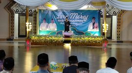 Ceramah dalam rangka Peringatan Isra' Mi'raj Nabi Besar Muhammad SAW tahun 1447 H/2026 M. Yang bertindak selaku penceramah pada tahun ini adalah Tgk. Asnawi Alkhalidy dari Aceh Timur.