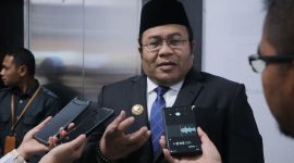 Wali Kota Sabang Zulkifli H Adam saat diwawancarai Wartawan usai pelantikan Keuchik di Kota Sabang (dok.AGN)