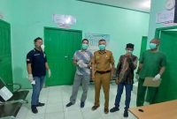 Suasana ruang jenazah RSU dr Fauziah Bireuen, Senin (13/4) malam