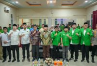 Ketua DPW PPP Aceh, Dr Amiruddin Idris SE M.Si dan Bupati Nagan Raya, Teuku Raja Keumangan serta para pengurus PPP menghadiri Muscab ke V PPP Nagan Raya