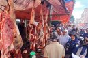Tim Satgas Pangan meninjau lokasi penjualan daging meugang hari raya Idul Adha 1447 H di jalan Eks Kereta Api, Gampong Bandar Bireuen, Kecamatan Kota Juang, Selasa (26/5) pagi.