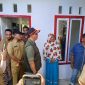 Kepala BNPB Letjen TNI Suharyanto meninjau Huntap di Gampong Blang Kubu, Kecamatan Peudada, Selasa (23/6) sore.