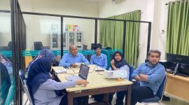 Fakultas Ekonomi dan Bisnis (FEB) UNIKI Bireuen menggelar rapat internal, Senin (8/6)