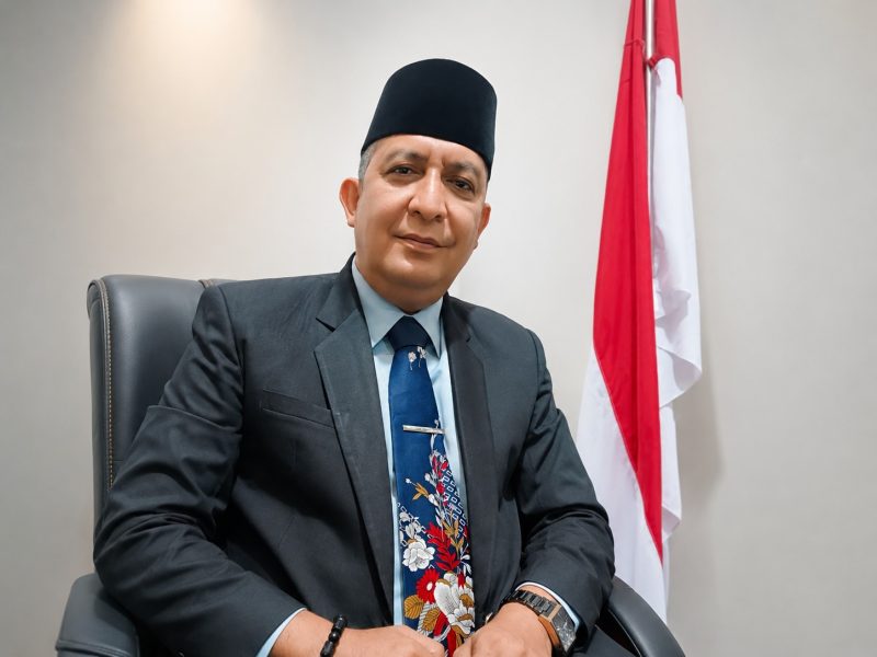 Rektor UIA Paya Lipah Peusangan Bireuen, Dr Nazaruddin, MA.