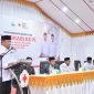 Bupati Bireuen, Ir H Mukhlis, ST menyampaikan sambutannya, di Aula Setdakab Lama, Rabu (22/7) pagi.