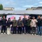 HIMARU Fakultas Teknik Umuslim Peusangan, gelar donor darah di Alun-Alun Kota Bireuen, Selasa (30/6) pagi.
