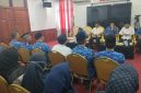 Bupati H Mukhlis ST menggelar pertemuan bersama 20 Kepala Puskesmas di oproom pendopo, Jum'at (17/7)