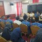 Bupati H Mukhlis ST menggelar pertemuan bersama 20 Kepala Puskesmas di oproom pendopo, Jum'at (17/7)