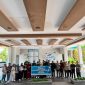 Wakil Rektor I UNIKI Bireuen, Dr Mai Simahatie, SE.,MM melepas keberangkatan mahasiswa ikuti PEKSIMIDA Aceh XVII Tahun 2026, di kampus UNIKI, Sabtu (25/7) pagi.