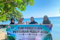 Mahasiswa Fakultas Sains Pertanian dan Peternakan UNIKI Bireuen gelar riset mandiri.