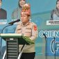 Kapolres Bireuen, AKBP Yulhendri, SH.,SIK.,S.Psi.,MIK narasumber Pomaba UNIKI yang berlangsung, Sabtu (29/8) pagi.