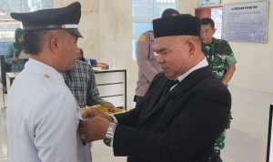 Syafruddin Dilantik Jadi Keuchik Geulanggang Baro