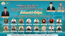 16 Dosen UNIKI lulus Sertifikasi.