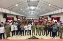 Danrem 011/Lilawangsa, Brigjen TNI Ali Imran bersama pejabat Forkopimda dan ratusan peserta hadiri Apel Kebangsaan di Aula Setdakab Lama, Jumat (4/9) pagi.