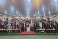 Program Magister Pascasarjana Universitas Almuslim Bireuen, gelar kuliah tamu Internasional di ruang Creatif Center Gedung Aula MA Jangka Umuslim, Sabtu (12/9).